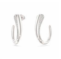 Earrings Swarovski Woman Classica in Silver 5740456